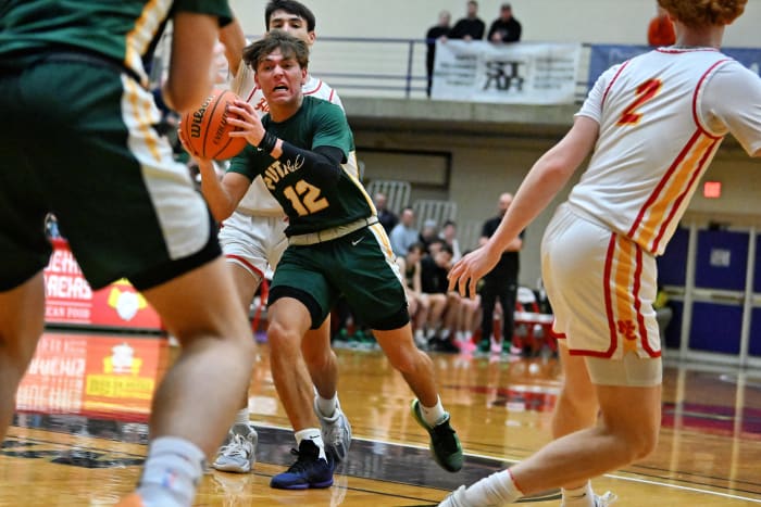 a Putnam North Eugene 5A Oregon boys basketball quarterfinal 2024 Leon Neuschwander 34